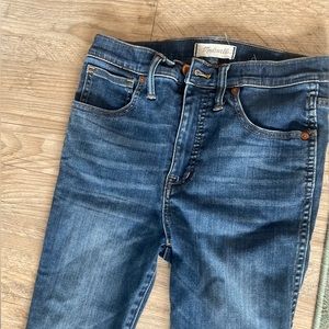 Madewell 10” High Rise Skinny Jeans (super soft & stretchy)